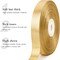 1/2 Inch 50 Yards Champaign Gold Satin Ribbon (champagne gold) 1800"L x 0.5"W